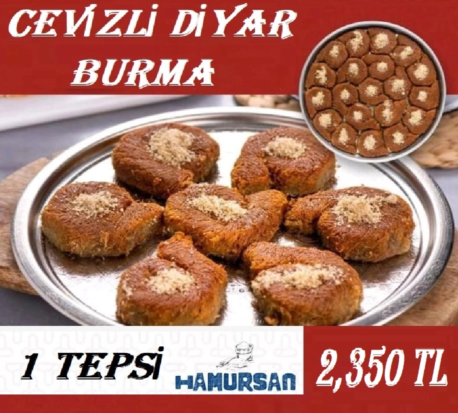 CEVİZLİ DİYAR BURMA 1 TEPSİ
