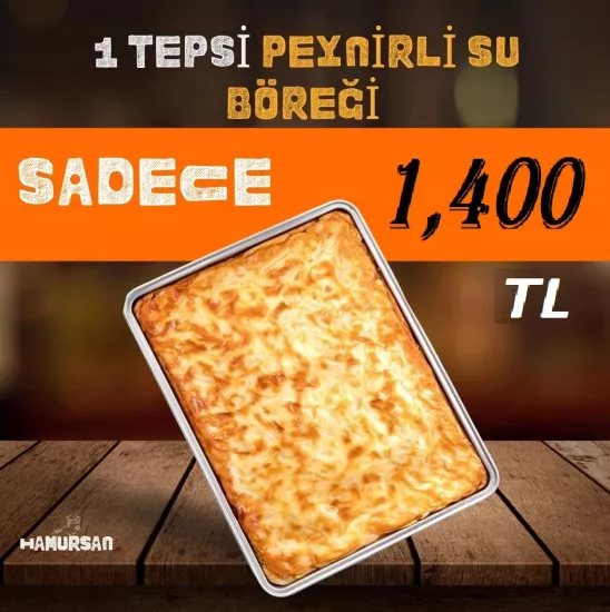 1 Tepsi Su Böreği KAMPANYALI 